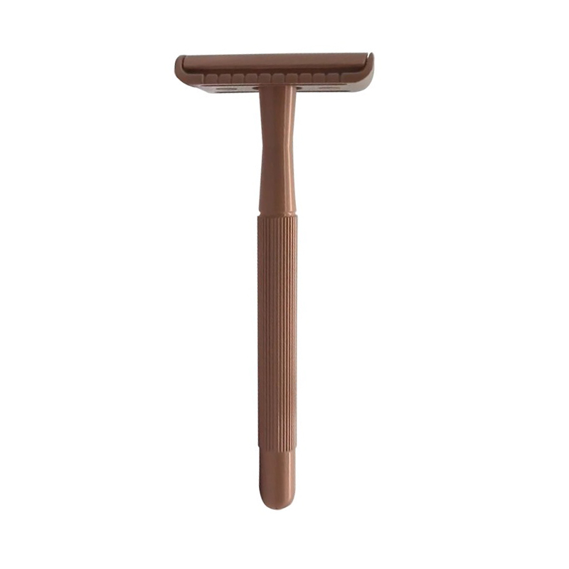 Razor de segurança de borda dupla rosa